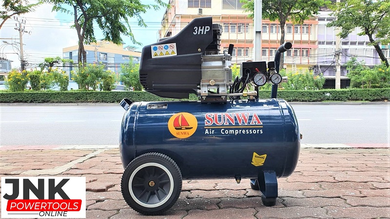 ปั๊มลมโรตารี่ Sunwa 3HP 50L รุ่น SAR-350 
