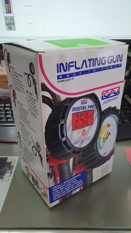 หัวเติมลมแบบดิจิทัล GAV60DD