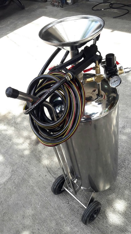 ถังฉีดโฟมสแตนเลสล้างรถคาร์แคร์