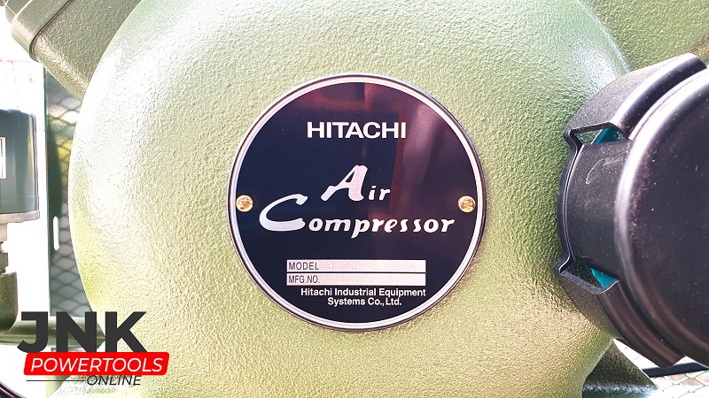 Hitachi OilFree 5HP 125L 380V Model 3.7OP-9.5G5A