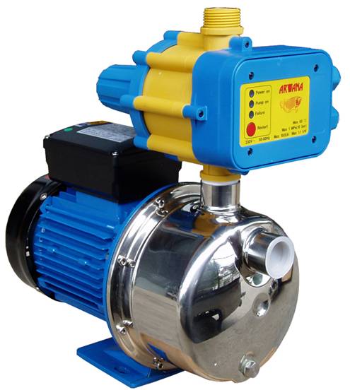ปั๊มแสตนเลสเซฟว์ไพรมิ่งอัตโนมัติ
Automatic SST Self-Priming Centrifugal Pump
ทางเลือกใหม่ สำหรับปั๊มใช้ในบ้าน
